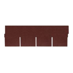 Bitumenes zsindely téglány vörös G-Tec 