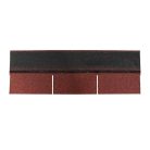 Bitumenes zsindely téglány vörös EH