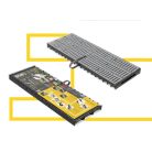 Garázscsomag folyóka G-DRAIN standard fémráccsal 100/70 