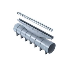 Folyóka slim műanyag szürke G-DRAIN (0,5fm)