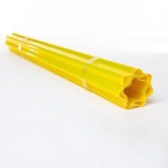 Üvegszálas poliészter hullámlemez 2x5 sárga