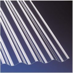 PC sinus műanyag profillemez 2x0,9m átlátszó