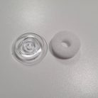 Polikarbonátlemez leszorító korong átlátszó 10mm polikarbonáthoz 25db/csomag