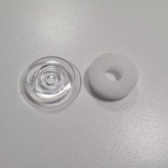   Polikarbonátlemez leszorító korong átlátszó 10mm polikarbonáthoz 25db/csomag