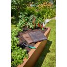 Magaságyás Valenta200 2000x900X800mm rozsda vörös Ggarden