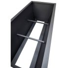 Magaságyás Valenta150 1500X900X800mm rozsda vörös Ggarden