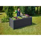 Magaságyás Elevada 2020X800X750mm szürke wpc borítással Ggarden