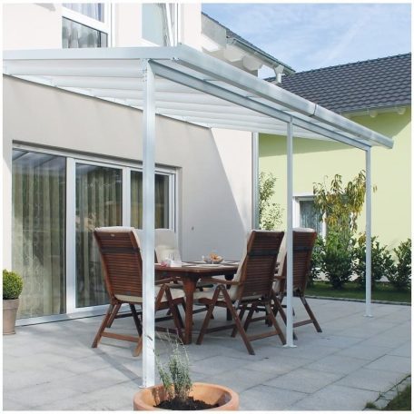 Terasztető Charm fehér 546x306