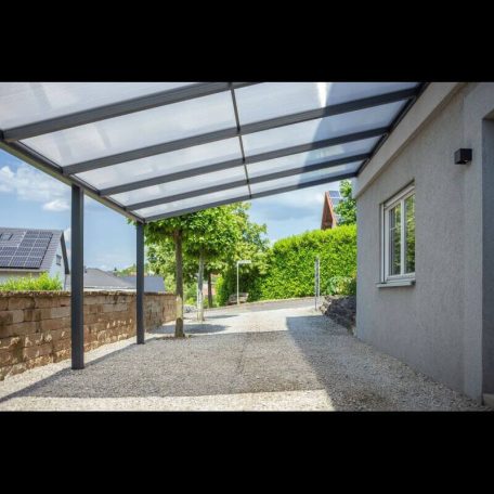 Terasztető pro antracit 5000 X 3000 MM - PC víztiszta