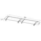 Előtető Altair-Aquila összekötő elem szürke