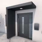 Előtető BS200 és oldalfal 200x90